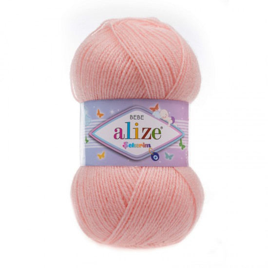 Alize Şekerim Bebe Şeftali El Örgü İpi 517 Alize Şekerim Bebe Şeftali El Örgü İpi 517