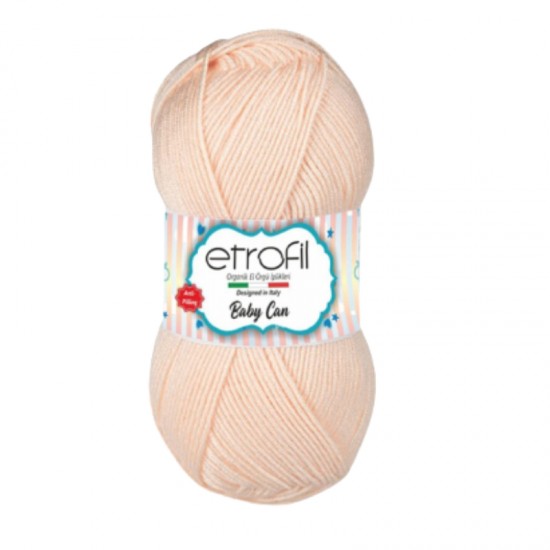 Etrofil Baby Can Bisküvi El Örgü İpi 80025