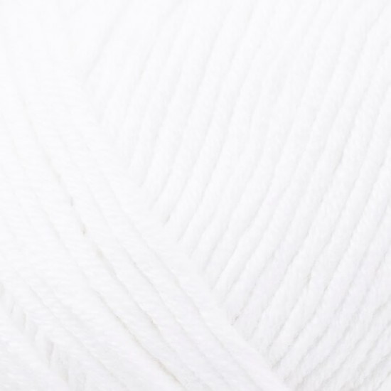 Gazzal Baby Cotton XL Beyaz El Örgü İpi 3432 Gazzal Baby Cotton XL Beyaz El Örgü İpi 3432