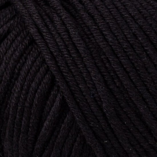 Gazzal Baby Cotton XL Siyah El Örgü İpi 3433 Gazzal Baby Cotton XL Siyah El Örgü İpi 3433