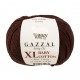 Gazzal Baby Cotton XL Kahverengi El Örgü İpi 3436 Gazzal Baby Cotton XL Kahverengi El Örgü İpi 3436
