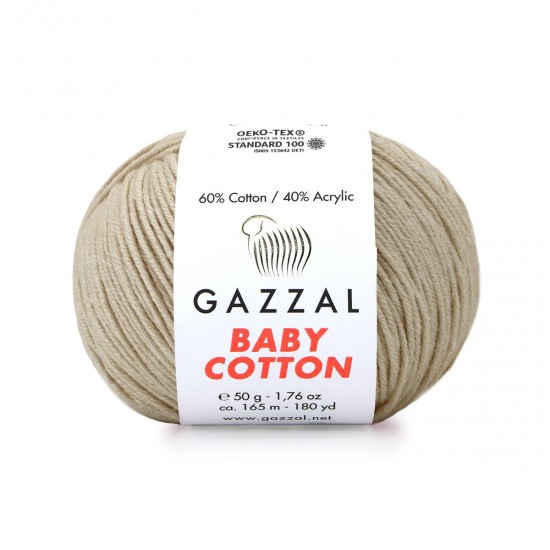 Gazzal Baby Cotton Ten El Örgü İpi 3446 Gazzal Baby Cotton Ten El Örgü İpi 3446