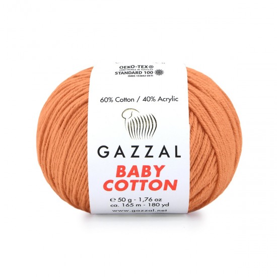 Gazzal Baby Cotton Taba El Örgü İpi 3465