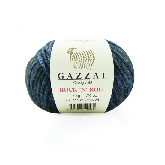 Gazzal Rock 'N' Roll Lacivert El Örgü İpi 13192 Gazzal Rock 'N' Roll Lacivert El Örgü İpi 13192