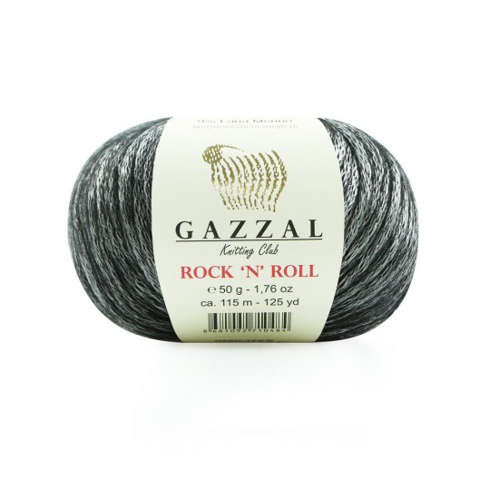 Gazzal Rock 'N' Roll Ebruli El Örgü İpi 13285 Gazzal Rock 'N' Roll Ebruli El Örgü İpi 13285