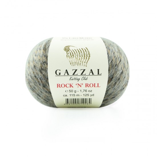 Gazzal Rock 'N' Roll Ebruli El Örgü İpi 13952 Gazzal Rock 'N' Roll Ebruli El Örgü İpi 13952