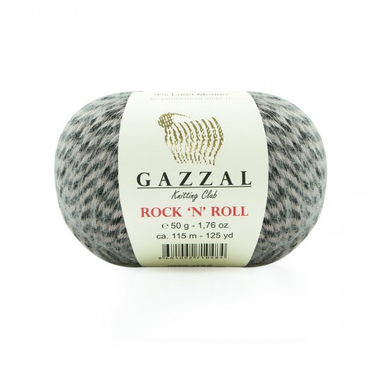 Gazzal Rock 'N' Roll Ebruli El Örgü İpi 13954 Gazzal Rock 'N' Roll Ebruli El Örgü İpi 13954