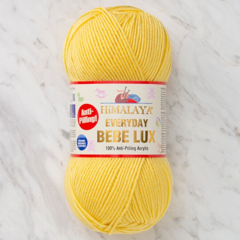 Himalaya Everyday Bebe Lux Sarı El Örgü İpi 70403 Himalaya Everyday Bebe Lux Sarı El Örgü İpi 70403