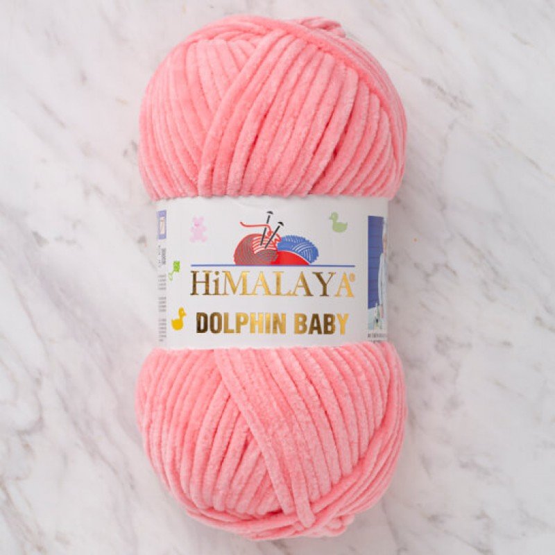 Himalaya Dolphin Baby Şeker Pembe Kadife El Örgü İpi 80346 Himalaya Dolphin Baby Şeker Pembe Kadife El Örgü İpi 80346