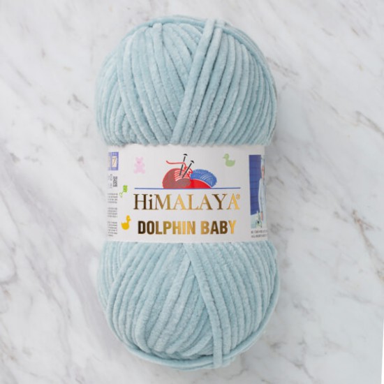 Himalaya Dolphin Baby Mint Yeşili Kadife El Örgü İpi 80347 Himalaya Dolphin Baby Mint Yeşili Kadife El Örgü İpi 80347