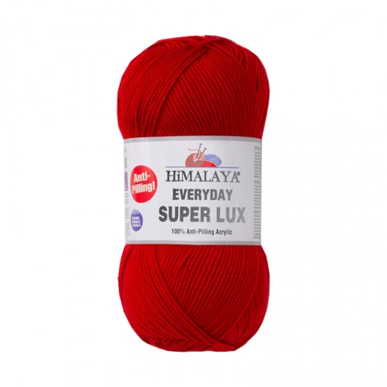 Himalaya Everyday Super Lux Kırmızı El Örgü İpi 73407 Himalaya Everyday Super Lux Kırmızı El Örgü İpi 73407