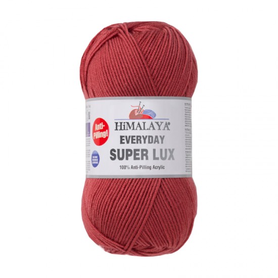Himalaya Everyday Super Lux Marsala El Örgü İpi 73408 Himalaya Everyday Super Lux Marsala El Örgü İpi 73408