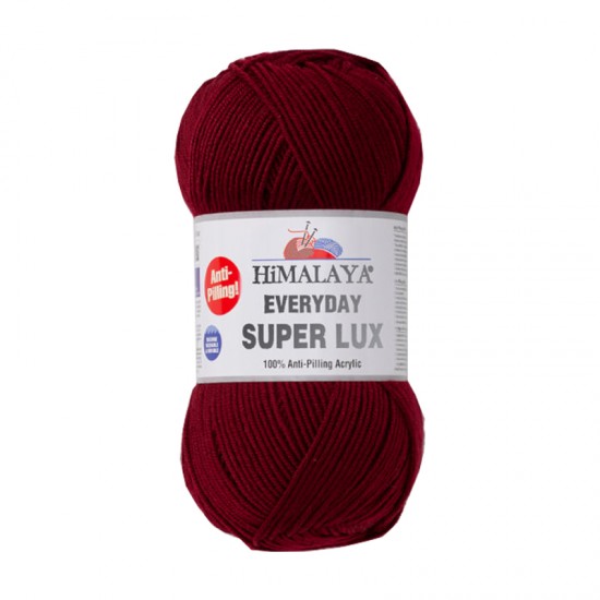 Himalaya Everyday Super Lux Bordo El Örgü İpi 73409 Himalaya Everyday Super Lux Bordo El Örgü İpi 73409