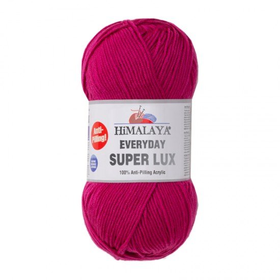 Himalaya Everyday Super Lux Fuşya El Örgü İpi 73413 Himalaya Everyday Super Lux Fuşya El Örgü İpi 73413