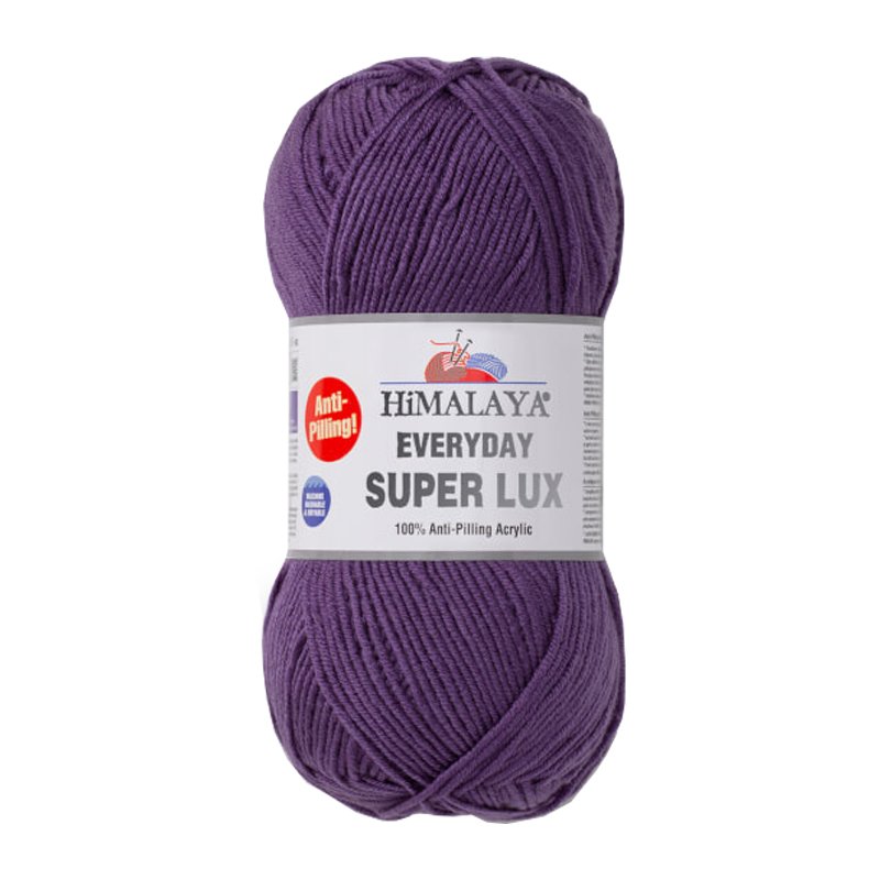 Himalaya Everyday Super Lux Mor El Örgü İpi 73414 Himalaya Everyday Super Lux Mor El Örgü İpi 73414