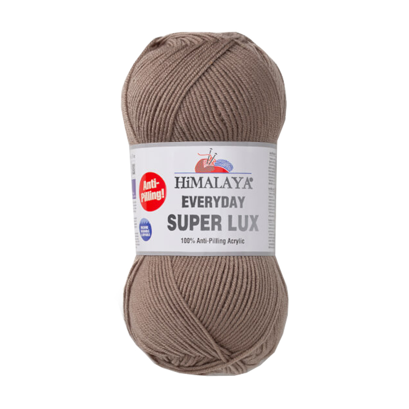 Himalaya Everyday Super Lux Koyu Bej El Örgü İpi 73425 Himalaya Everyday Super Lux Koyu Bej El Örgü İpi 73425
