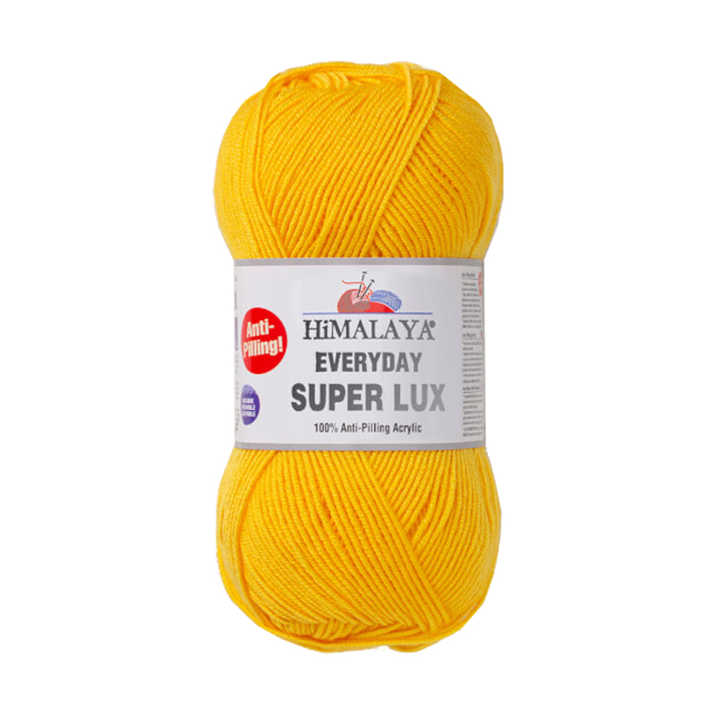 Himalaya Everyday Super Lux Sarı El Örgü İpi 73431 Himalaya Everyday Super Lux Sarı El Örgü İpi 73431