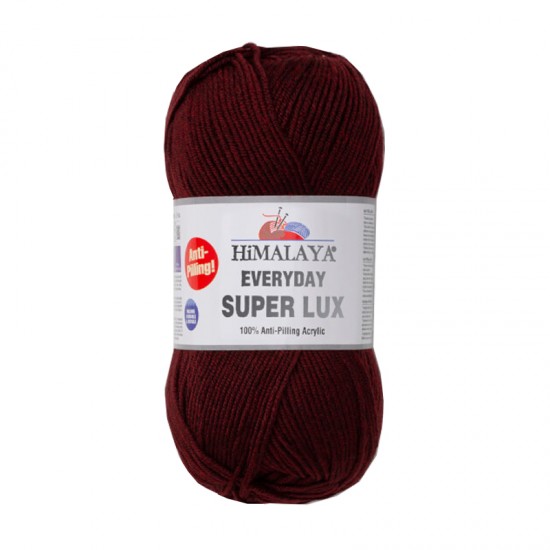 Himalaya Everyday Super Lux Koyu Bordo El Örgü İpi 73436