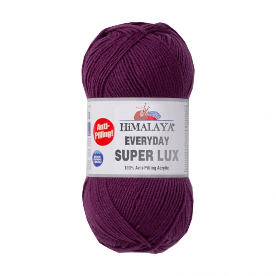 Himalaya Everyday Super Lux Koyu Mor El Örgü İpi 73440 Himalaya Everyday Super Lux Koyu Mor El Örgü İpi 73440