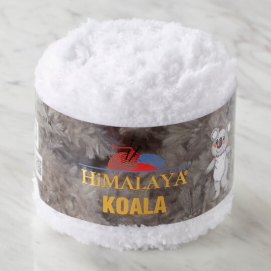 Himalaya Koala Beyaz El Örgü İpi 75711