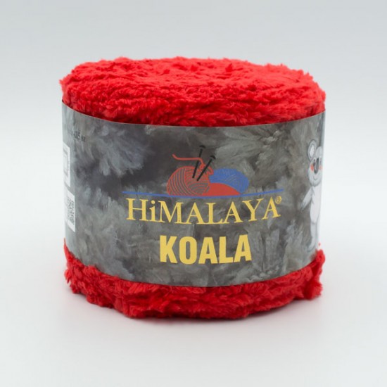 Himalaya Koala Kırmızı El Örgü İpi 75726