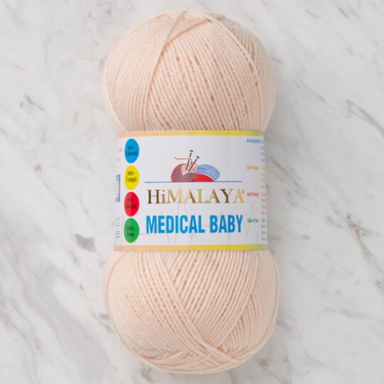 Himalaya Medical Baby Ekru El Örgü İpi 79206 Himalaya Medical Baby Ekru El Örgü İpi 79206