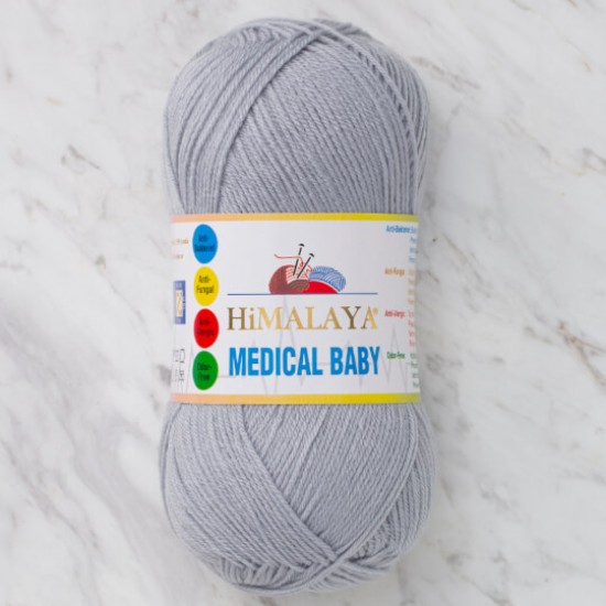Himalaya Medical Baby Orta Gri El Örgü İpi 79227 Himalaya Medical Baby Orta Gri El Örgü İpi 79227