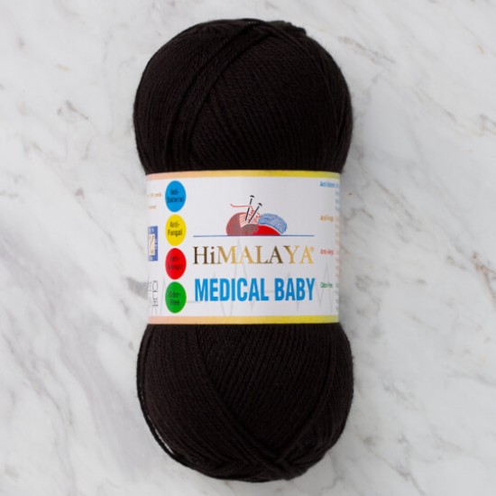 Himalaya Medical Baby Siyah El Örgü İpi 79228 Himalaya Medical Baby Siyah El Örgü İpi 79228