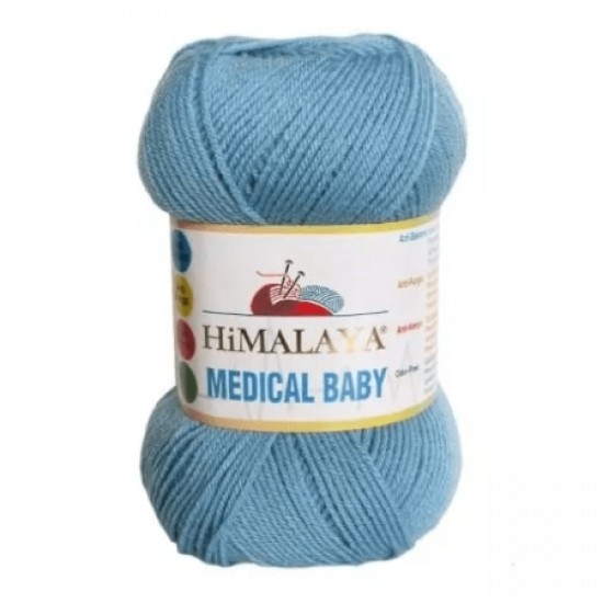 Himalaya Medical Baby Bebe Mavi El Örgü İpi 79229