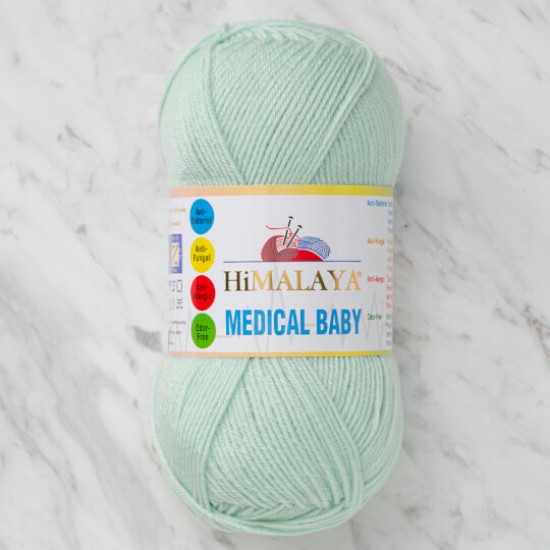 Himalaya Medical Baby Açık Su Yeşili El Örgü İpi 79237 Himalaya Medical Baby Açık Su Yeşili El Örgü İpi 79237