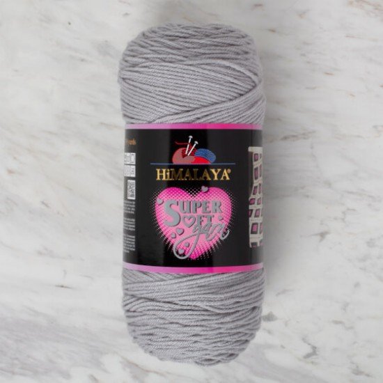 Himalaya Super Soft Yarn Açık Gri El Örgü İpi 80803