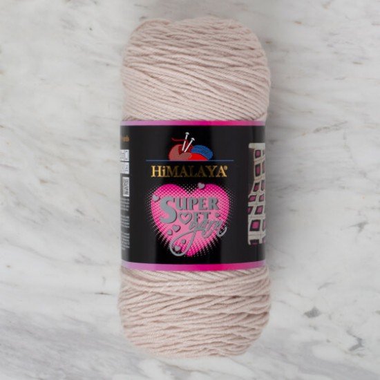 Himalaya Super Soft Yarn Bej El Örgü İpi 80814 Himalaya Super Soft Yarn Bej El Örgü İpi 80814