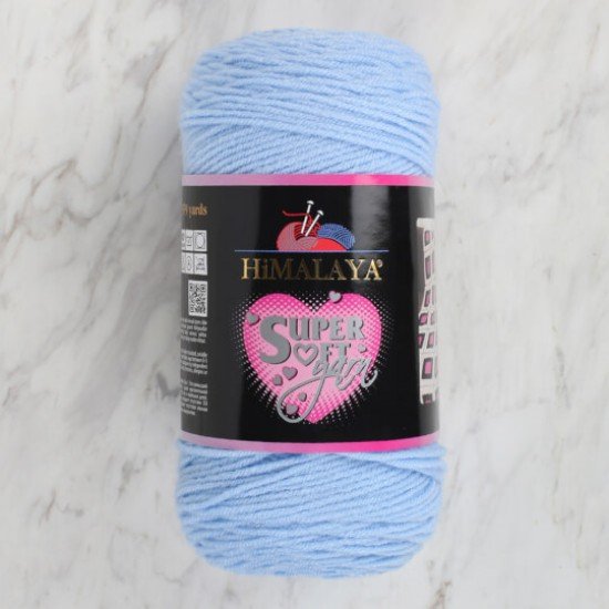 Himalaya Super Soft Yarn Bebe Mavisi El Örgü İpi 80823 Himalaya Super Soft Yarn Bebe Mavisi El Örgü İpi 80823