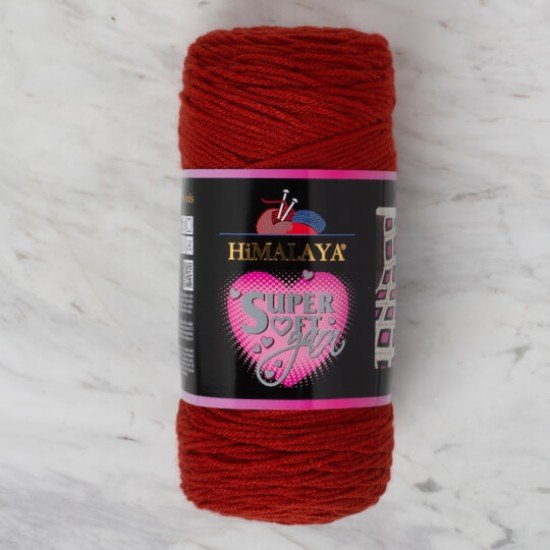 Himalaya Super Soft Yarn Koyu Tarçın El Örgü İpi 80826 Himalaya Super Soft Yarn Koyu Tarçın El Örgü İpi 80826