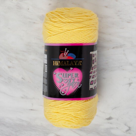 Himalaya Super Soft Yarn Sarı El Örgü İpi 80829 Himalaya Super Soft Yarn Sarı El Örgü İpi 80829