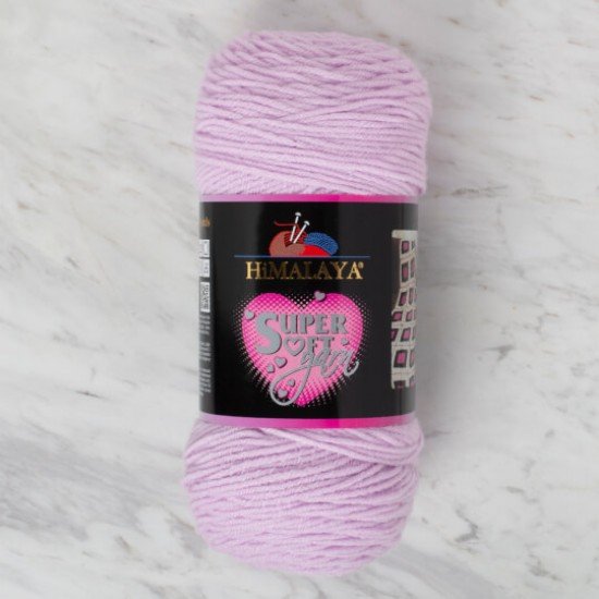 Himalaya Super Soft Yarn Açık Lila El Örgü İpi 80835 Himalaya Super Soft Yarn Açık Lila El Örgü İpi 80835