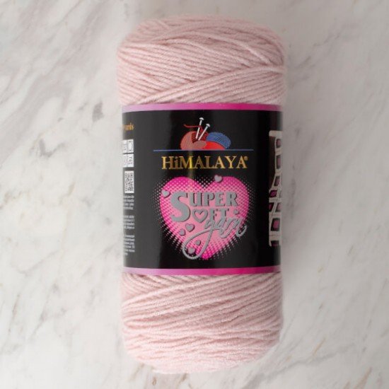 Himalaya Super Soft Yarn Toz Pembe El Örgü İpi 80836