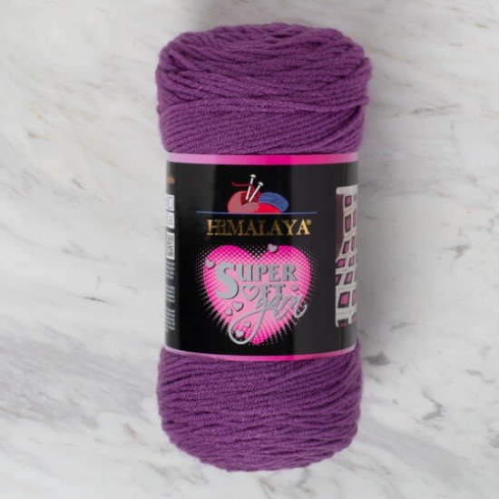 Himalaya Super Soft Yarn Mor El Örgü İpi 80839 Himalaya Super Soft Yarn Mor El Örgü İpi 80839