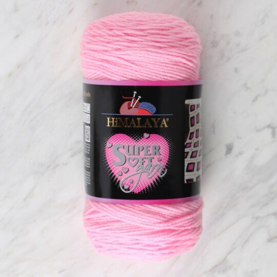 Himalaya Super Soft Yarn Pembe El Örgü İpi 80841