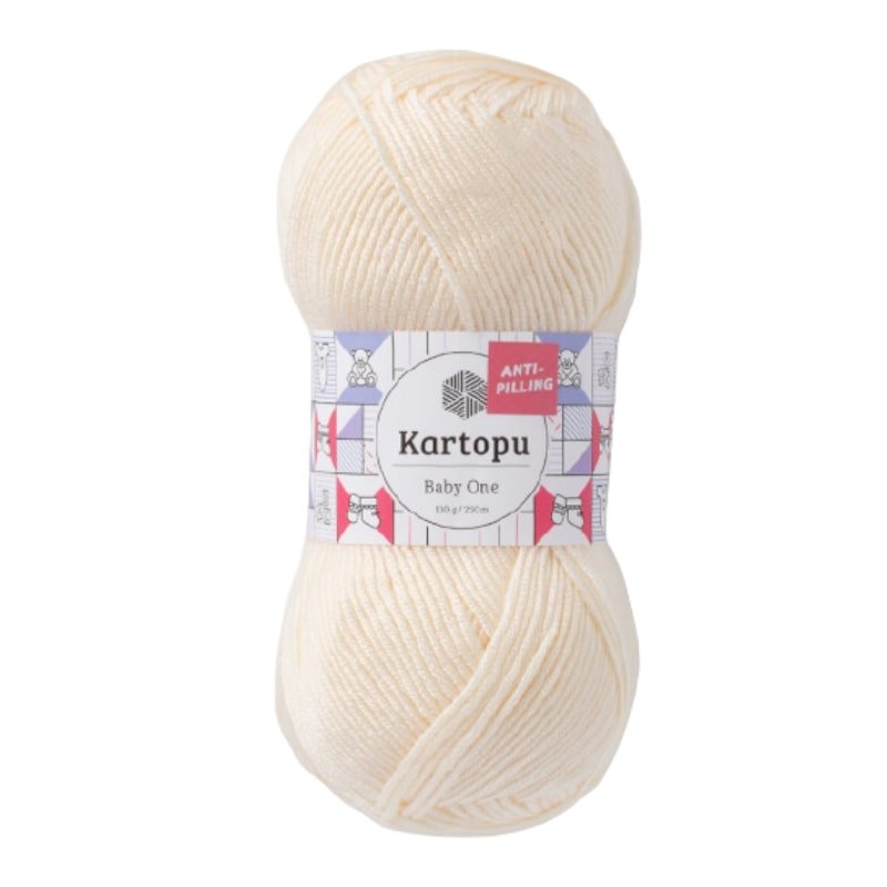 Kartopu Baby One Koyu Krem El Örgü İpi K025 Kartopu Baby One Koyu Krem El Örgü İpi K025