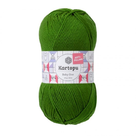 Kartopu Baby One Yeşil El Örgü İpi K1391 Kartopu Baby One Yeşil El Örgü İpi K1391