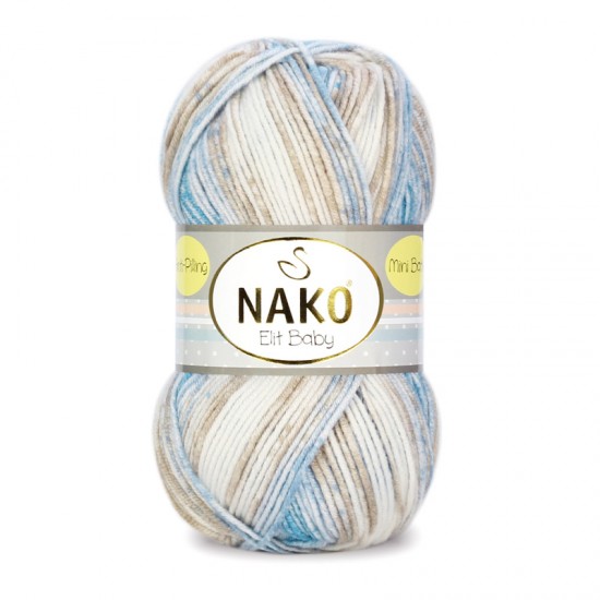 Nako Elit Baby Mini Batik El Örgü İpi 32421