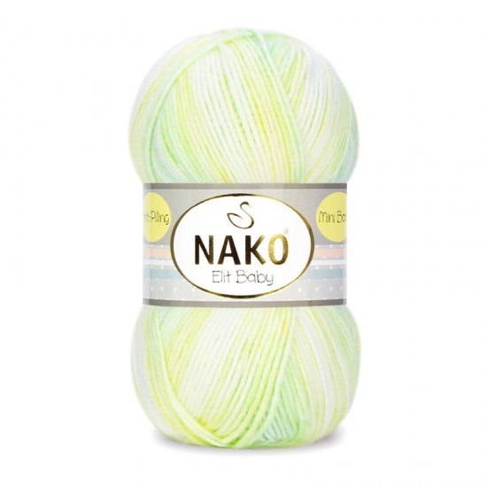Nako Elit Baby Mini Batik El Örgü İpi 32424