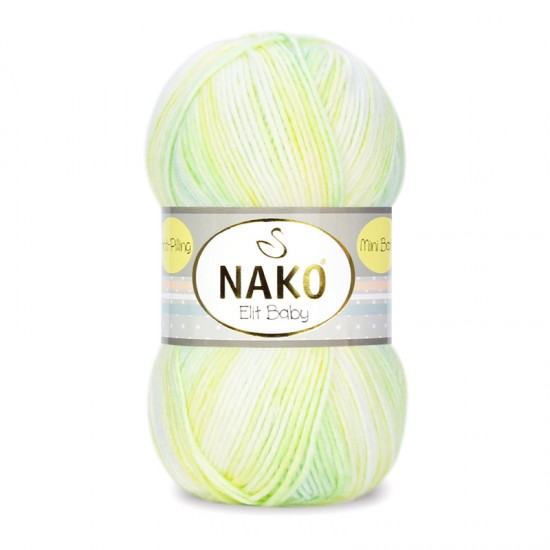 Nako Elit Baby Mini Batik El Örgü İpi 32424 Nako Elit Baby Mini Batik El Örgü İpi 32424