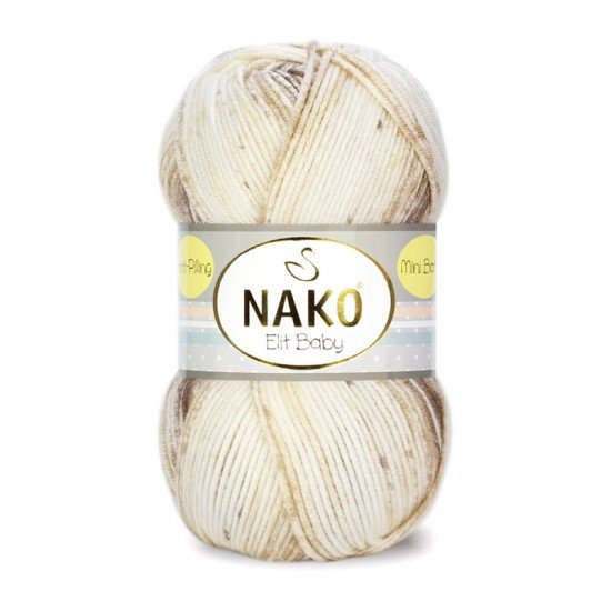 Nako Elit Baby Mini Batik El Örgü İpi 32426
