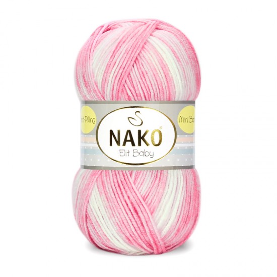 Nako Elit Baby Mini Batik El Örgü İpi 32454