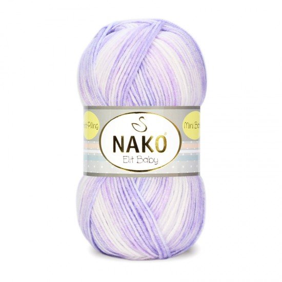 Nako Elit Baby Mini Batik El Örgü İpi 32460