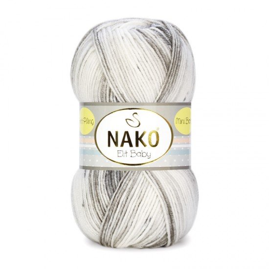 Nako Elit Baby Mini Batik El Örgü İpi 32461