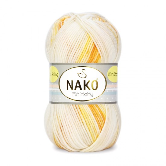 Nako Elit Baby Mini Batik El Örgü İpi 32462