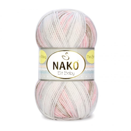 Nako Elit Baby Mini Batik El Örgü İpi 32463